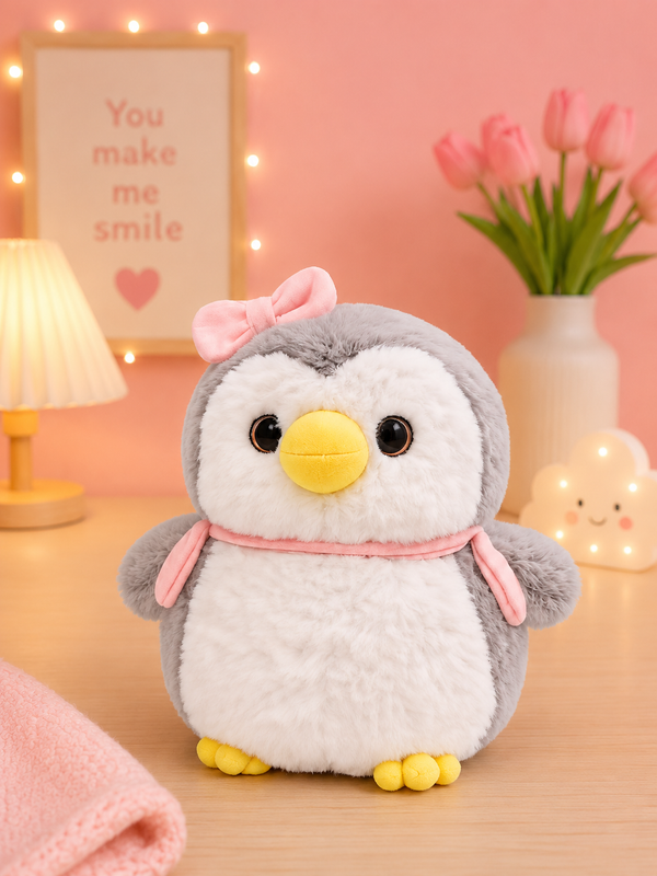 POO – Cute Penguin Plush Toy | Super Soft & Huggable Stuffed Animal | Perfect Gift for Kids & Penguin Lovers