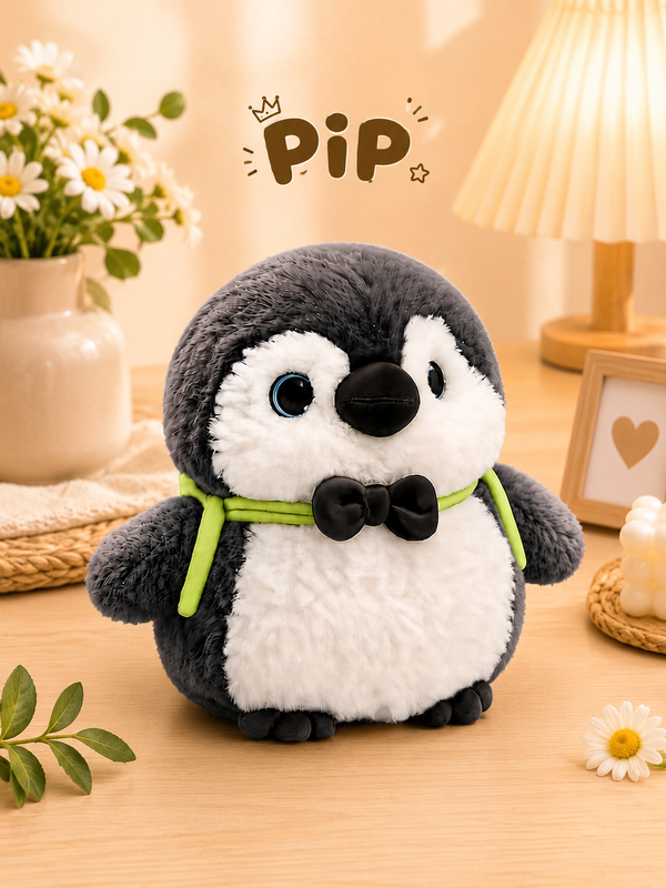 PIP – Cute Penguin Plush Toy | Super Soft & Huggable Stuffed Animal | Perfect Gift for Kids & Penguin Lovers