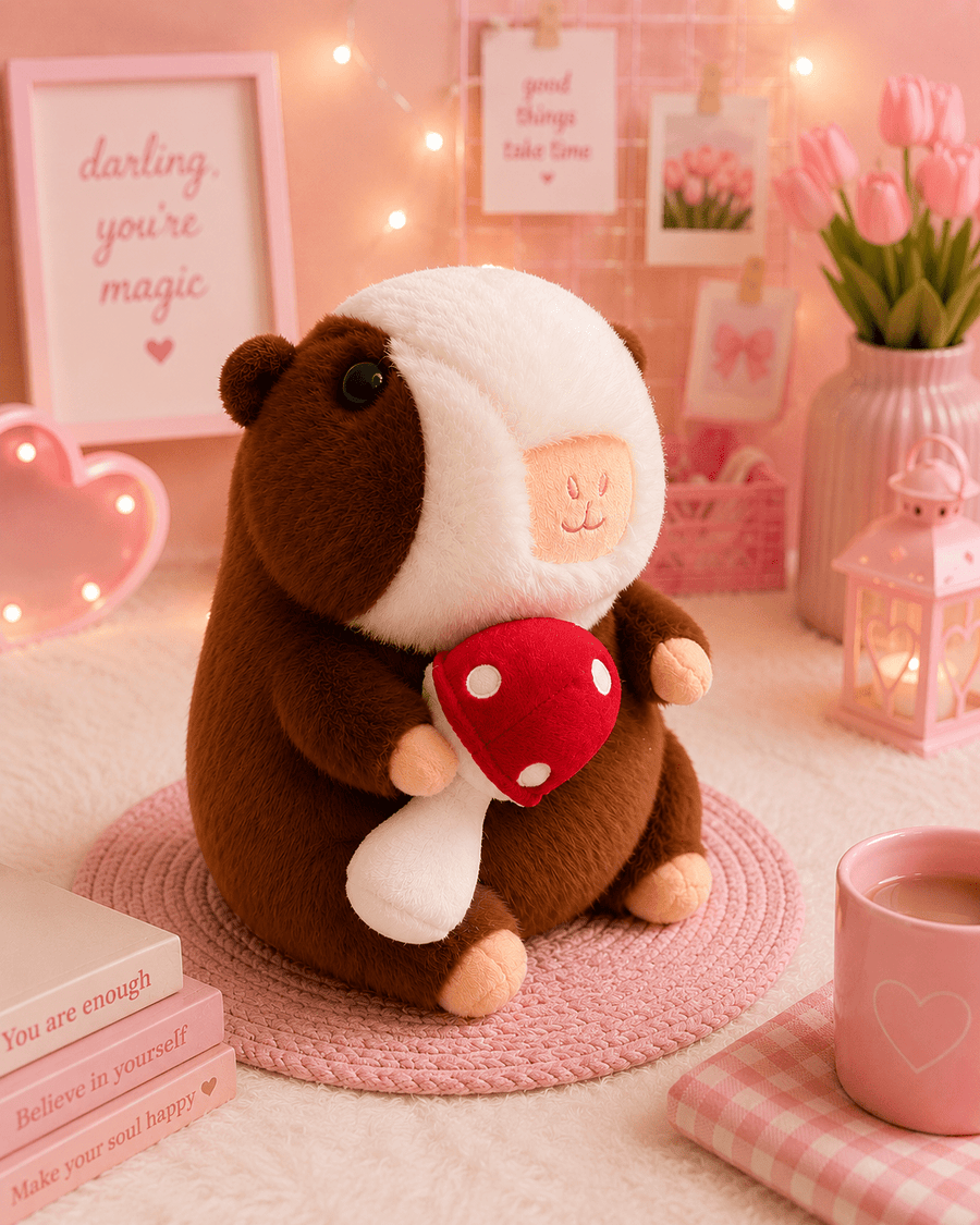 MUSHY – Cute Mushroom Plush Toy
